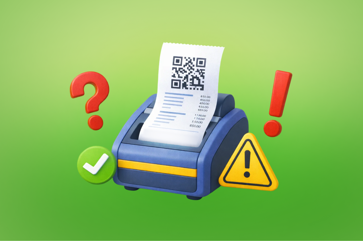 Частые вопросы и ошибки при работе с чеками