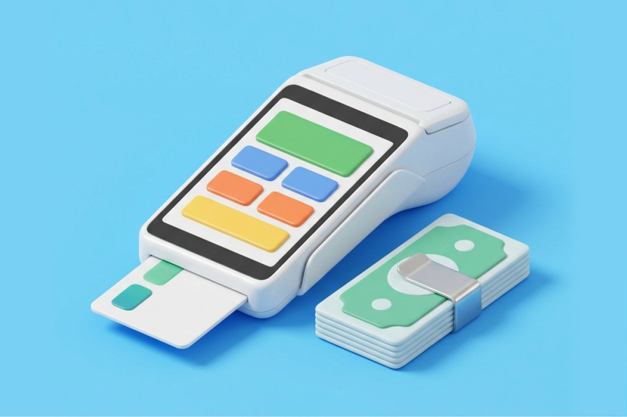 Как снять деньги с карты через кассу?